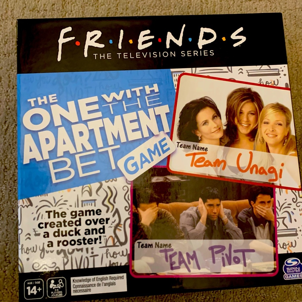 Friends tv series board game - new, never opened